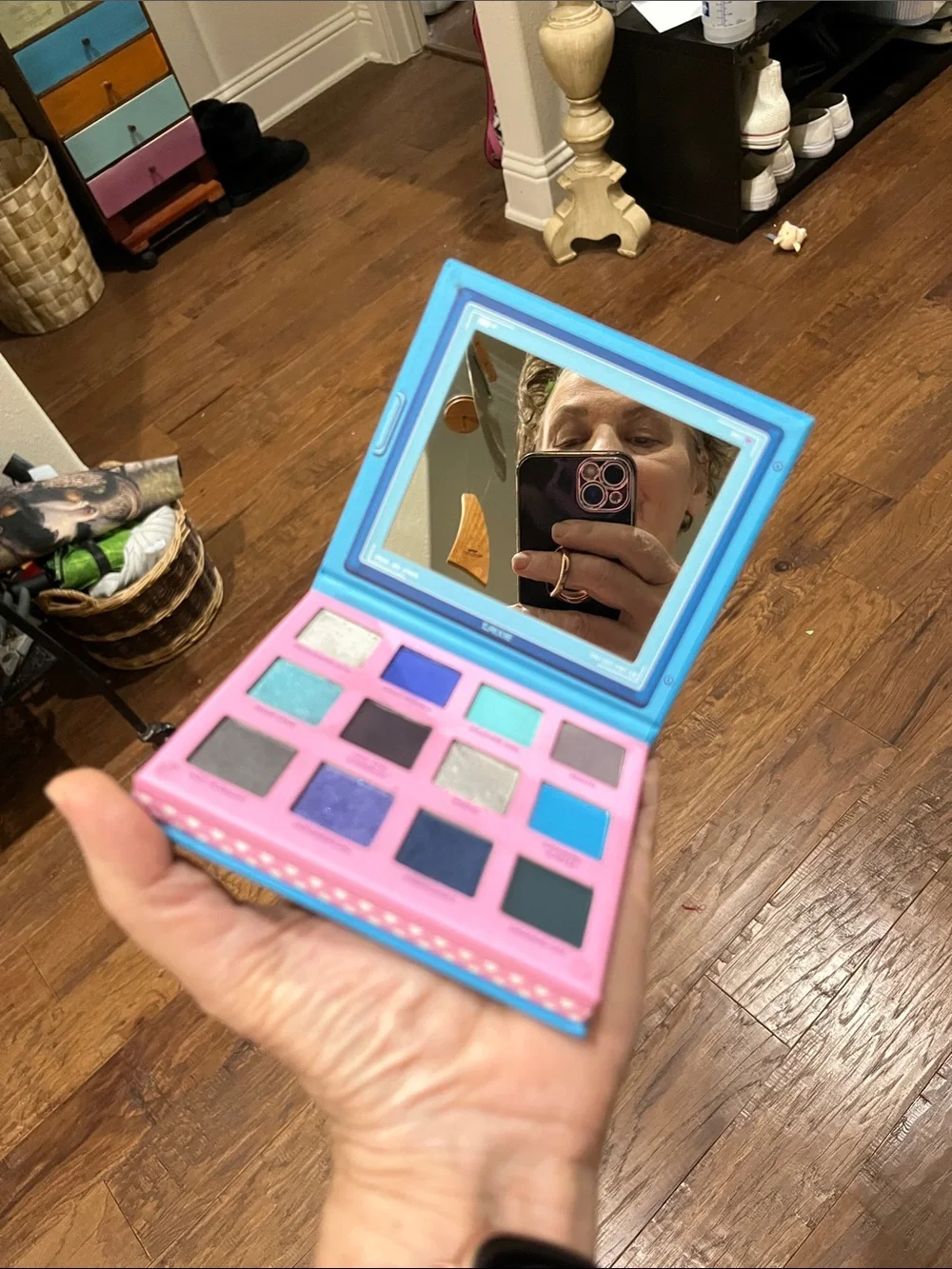 Trixie Cosmetics NIGHTTIME REALNESS 12 pan shadow + pressed pigment palette